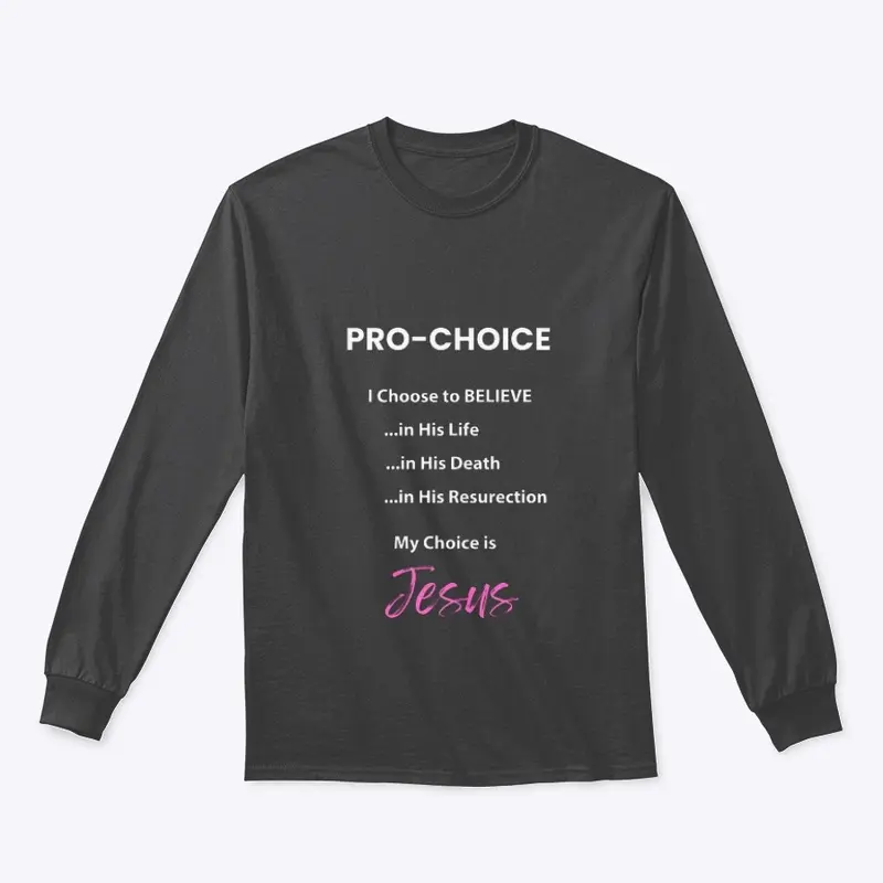 Pro-Choice Jesus in Pink