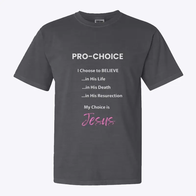 Pro-Choice Jesus in Pink